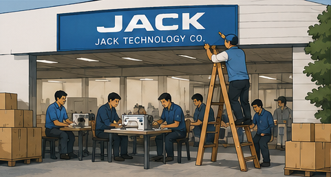 Jack Technology Co. factory floor in Taizhou, China