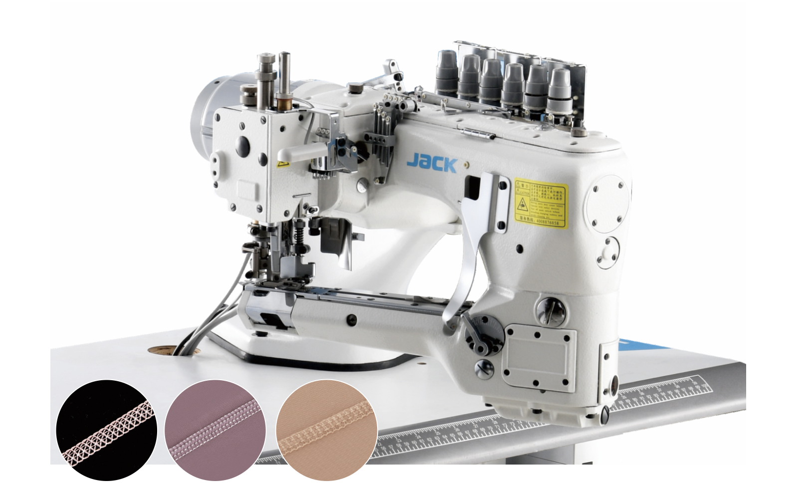 Jack JK-8740C curved-arm jointing machine