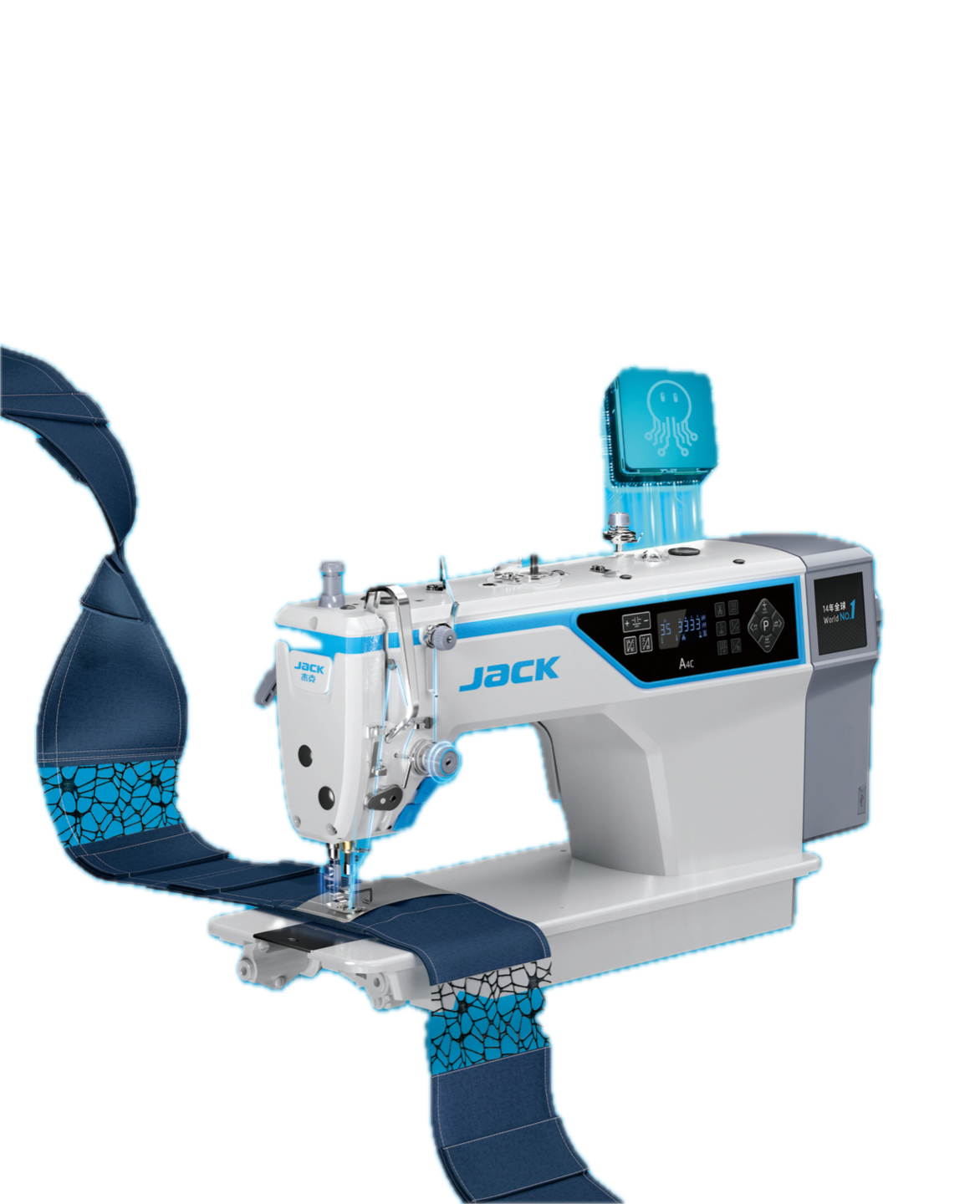 Jack A4C lockstitch machine