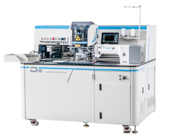 Jack J6 efficient pocket welting machine