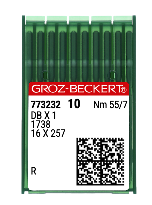 Sealed Groz-Beckert needle packaging